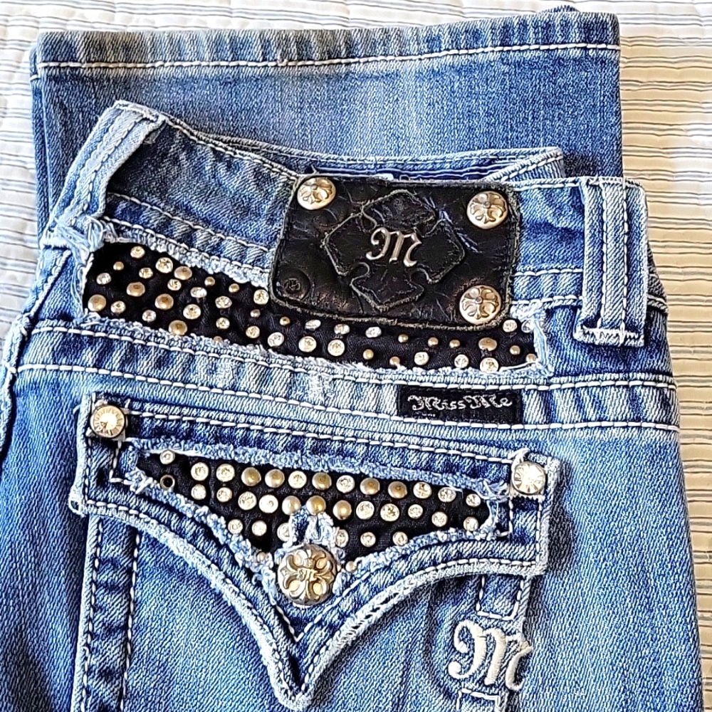 Miss Me~Thick Denim~32×34 Boot